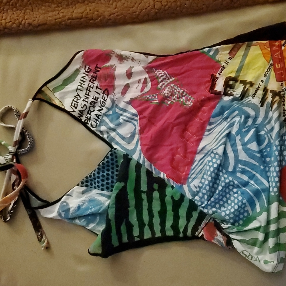 Versace halter top